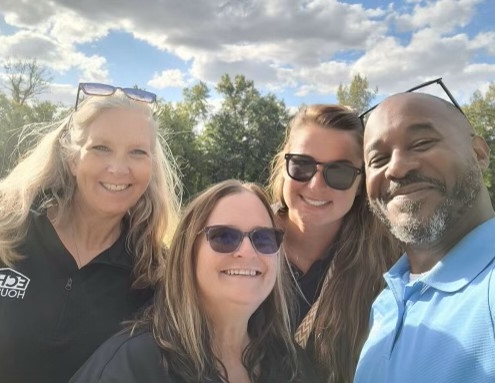 ECHO Housing leadership team at the 2023 Golf Scramble