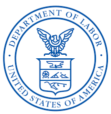 Logo for the US Dept. of Labor