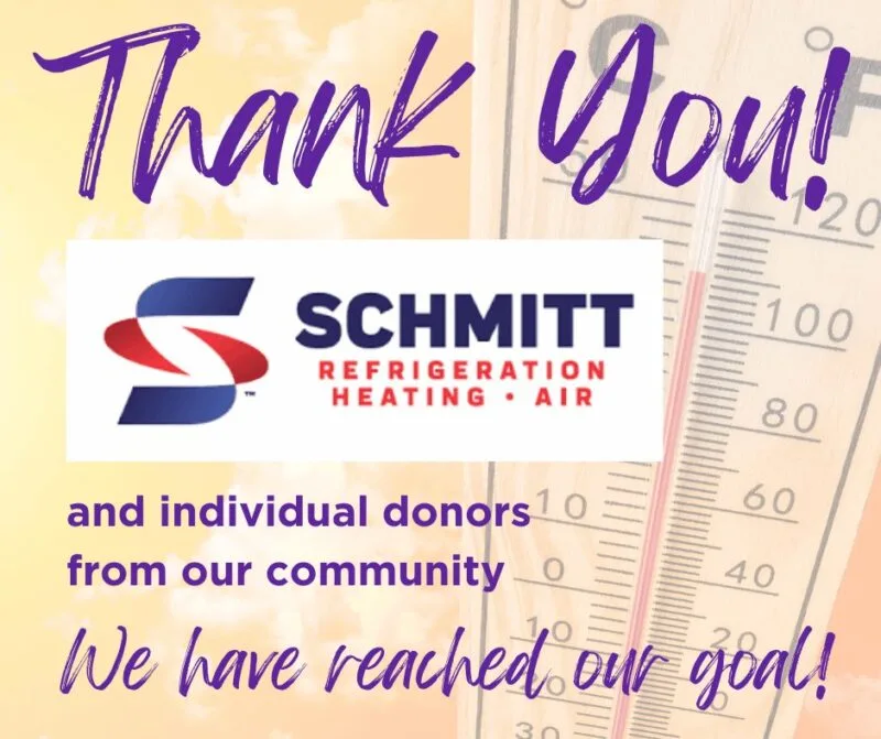 Image of a thank you to schmitt refridgeration