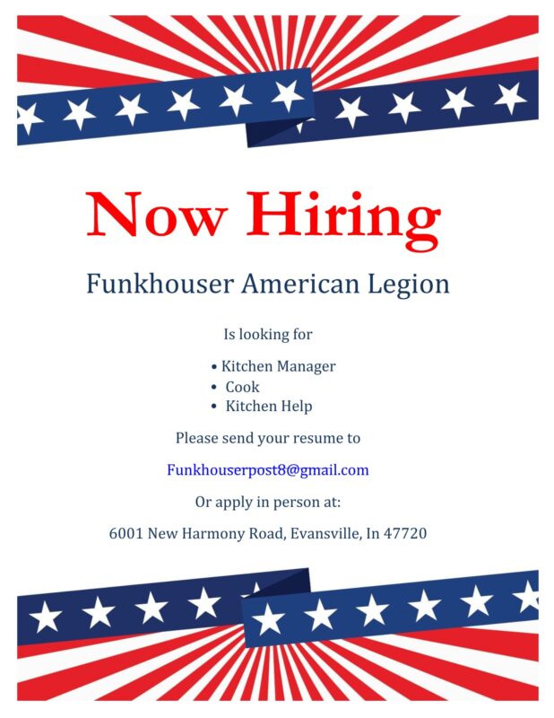 Now Hiring Flyer