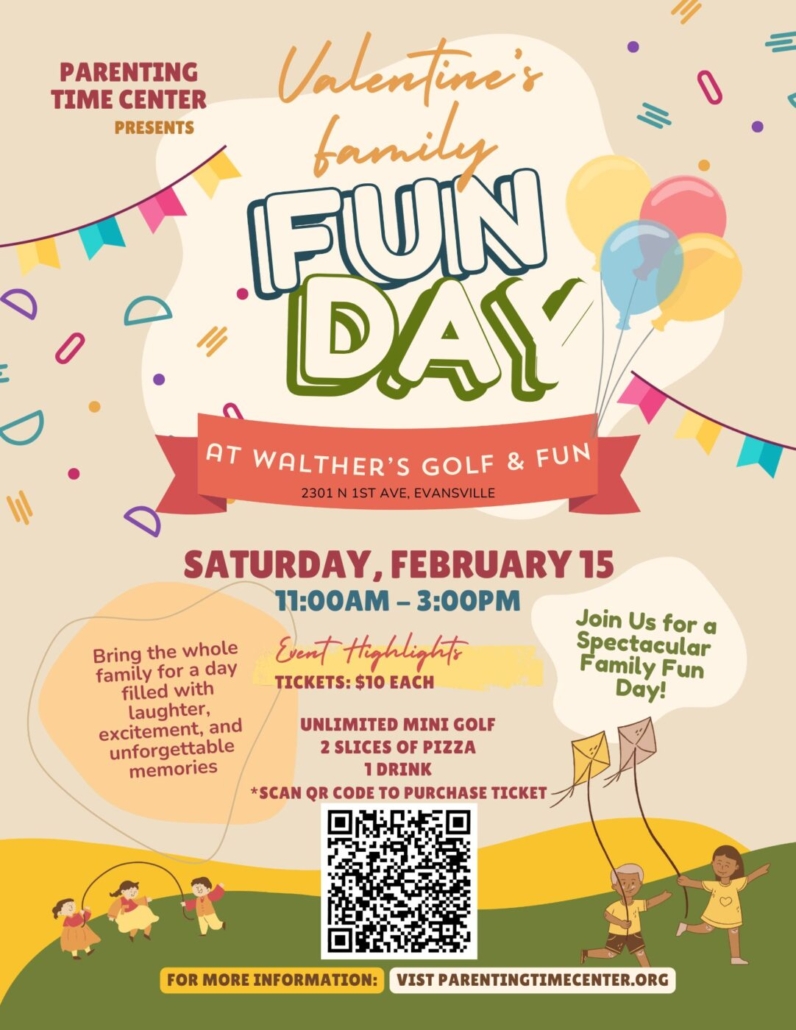 Parenting Time Center Fun Day Flyer