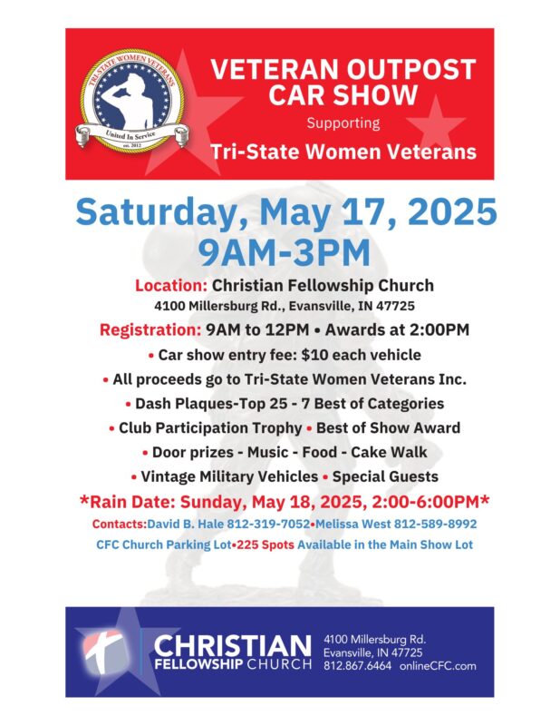 Veteran Outpost Car Show Flyer