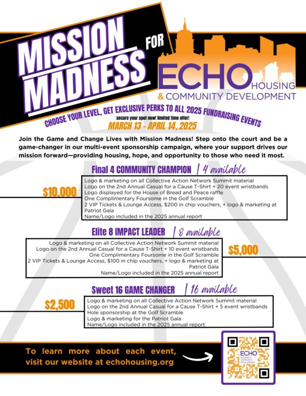 Mission Madness Flyer Page 1